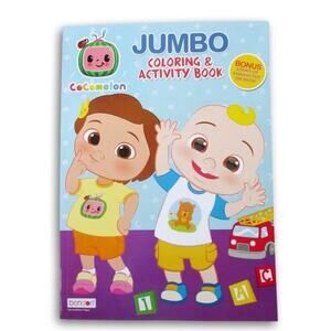 Cocomelon Coloring and Activity Book Friends Kids Cartoon UNMARKED NEW